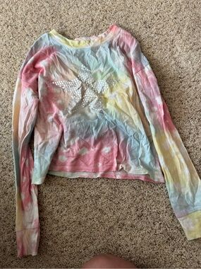 Girls tye-dye star 🌟 long sleeve
